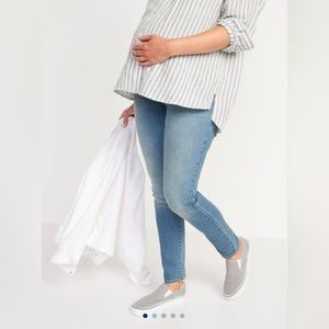 Old Navy Maternity Full Panel Pop Icon Skinny Jeans
